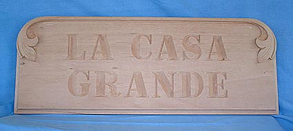 Cabin Sign