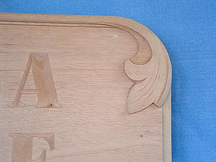 Cabin Sign (close up)